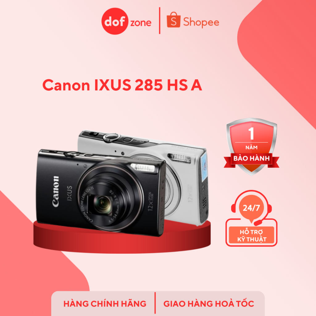 Canon IXUS 285 HS A - Chính Hãng