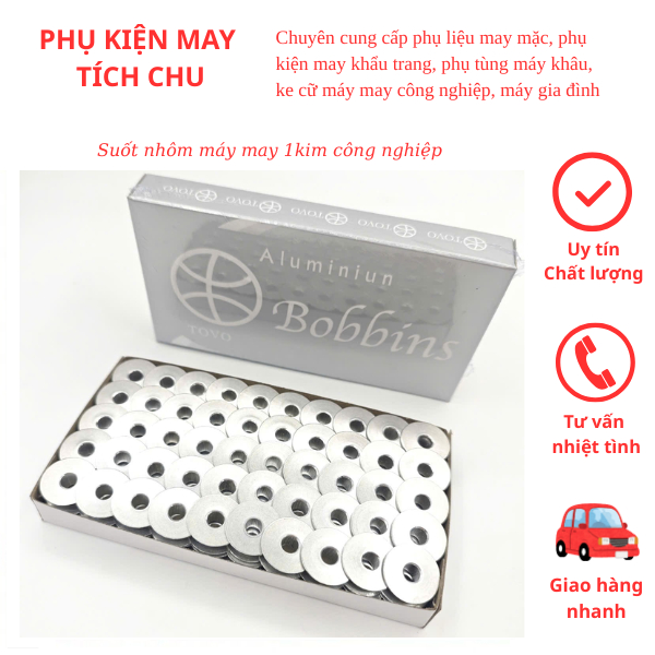 SUỐT NHÔM MÁY MAY CÔNG NGHIỆP
