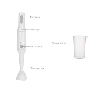Máy xay cầm tay Philips HR2531/00 công suất 650W, bảo hành chính hãng 24 tháng