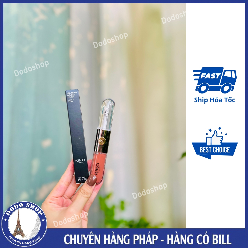 Son dưỡng môi KIKO Milano Unlimited Double Touch màu hồng đất 103_Dodoshop