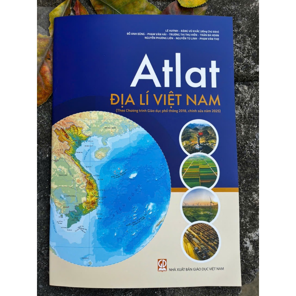 Sách - Atlat Địa lí Việt Nam (chỉnh sửa năm 2025) NXB Giáo Dục Việt Nam