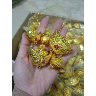 10 thỏi vàng trang trí tết