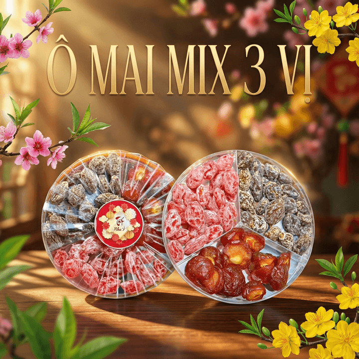 Ô MAI MIX 3 VỊ TRUYỀN THỐNG & HIỆN ĐẠI – ĂN LÀ GHIỀN 500G