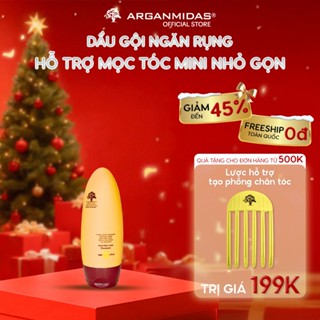   Mini  Dầu gội ngừa rụng tóc và hỗ trợ dày tóc Arganmidas 50ml 