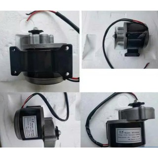 Động cơ 24v350w có giảm tốc có chổi than 350w 12v350w  24v 350w 12v 350w có giảm tốc tem trắng