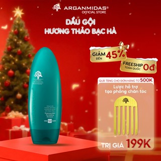  Dầu gội tái tạo Hương thảo Bạc hà Arganmidas 450ml 
