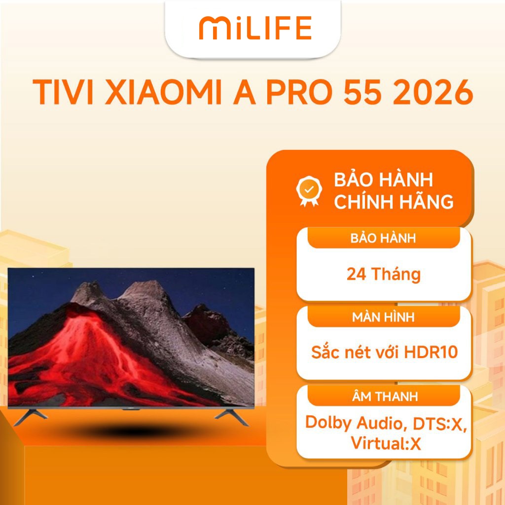 [Livestream] Tivi Xiaomi TV  A Pro 55 2026 Chính Hãng BH 24 Tháng