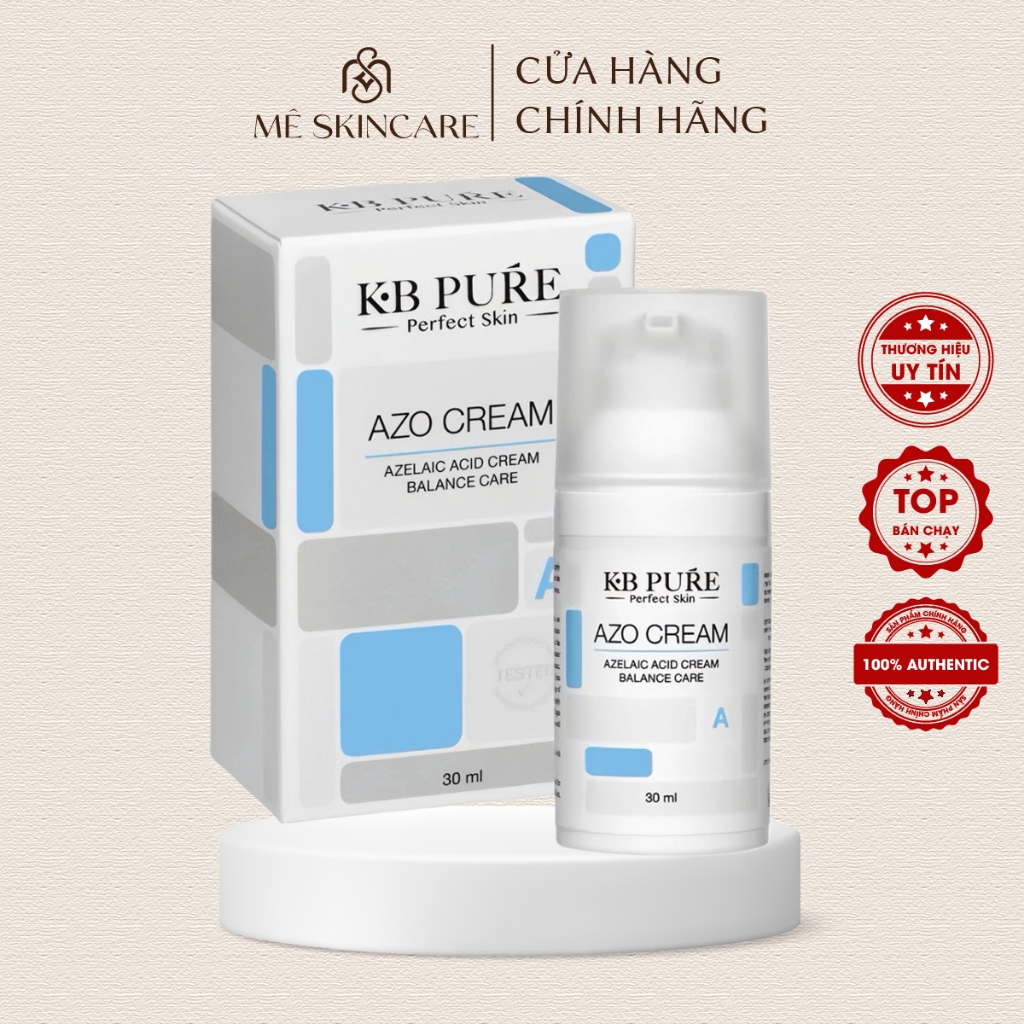 Kem giảm mụn, mờ thâm KB Pure Azo Cream 30ml