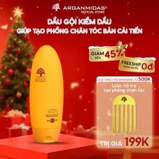    BẢN MỚI   Dầu Gội Kiềm Dầu Tạo Phồng Phiên Bản Nâng Cấp Arganmidas Dầu Gội Phồng Tóc Chuẩn Salon 