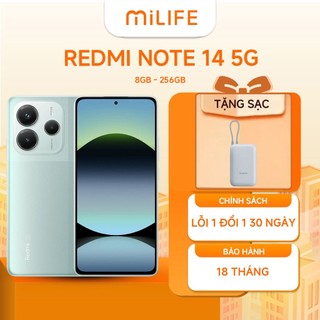  Điện Thoại Xiaomi Redmi Note 14 5G 8GB 256GB Chính Hãng BH 18 Tháng 