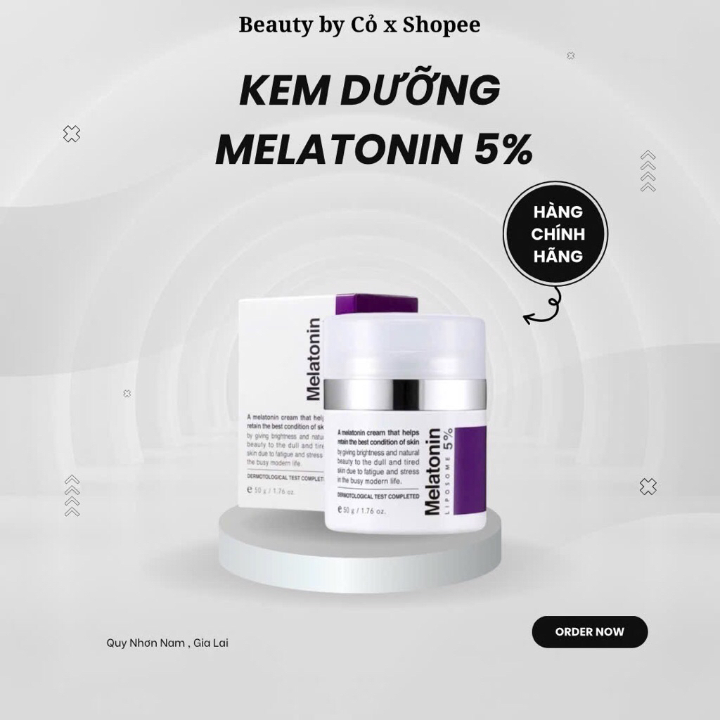 Kem dưỡng Melatonin 5% 50g