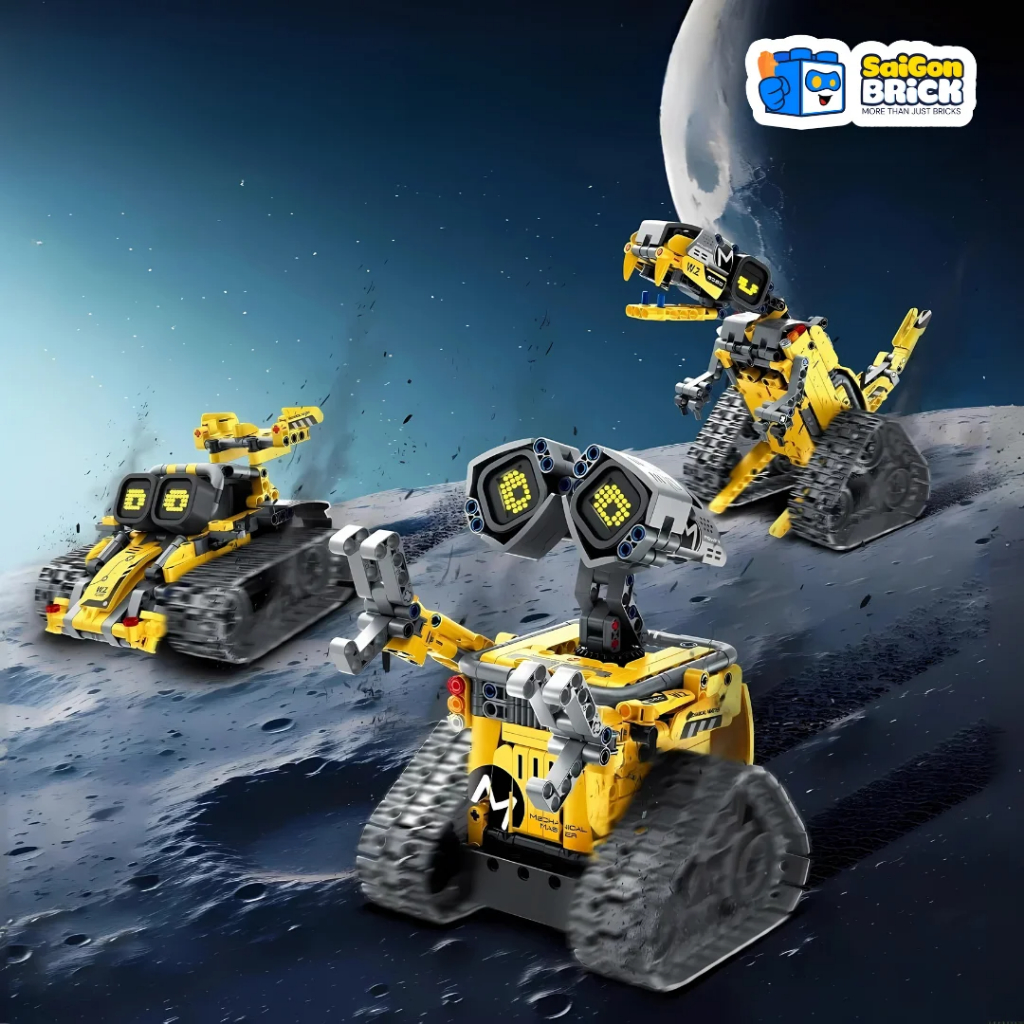 Mô Hình Lắp Ráp Robot Wall-E 3 Trong 1 - IMMASTERTECH 8060 – 3 In 1 PROGRAMMING WALL-E (535pcs)