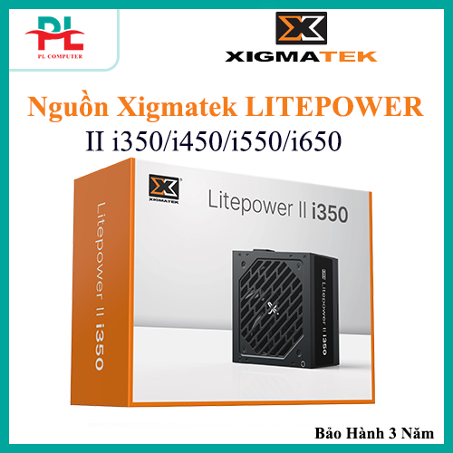NGUỒN XIGMATEK LITEPOWER II i350 i450 i550 i650 - Chính Hãng (Bảo Hành 36 Tháng)