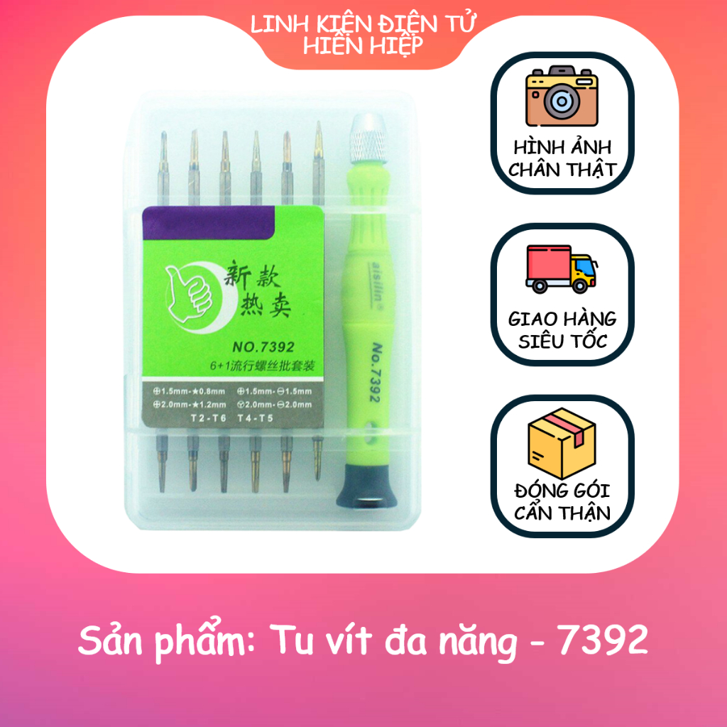 Tu vít đa năng 7392 - Linh kiện điện tử