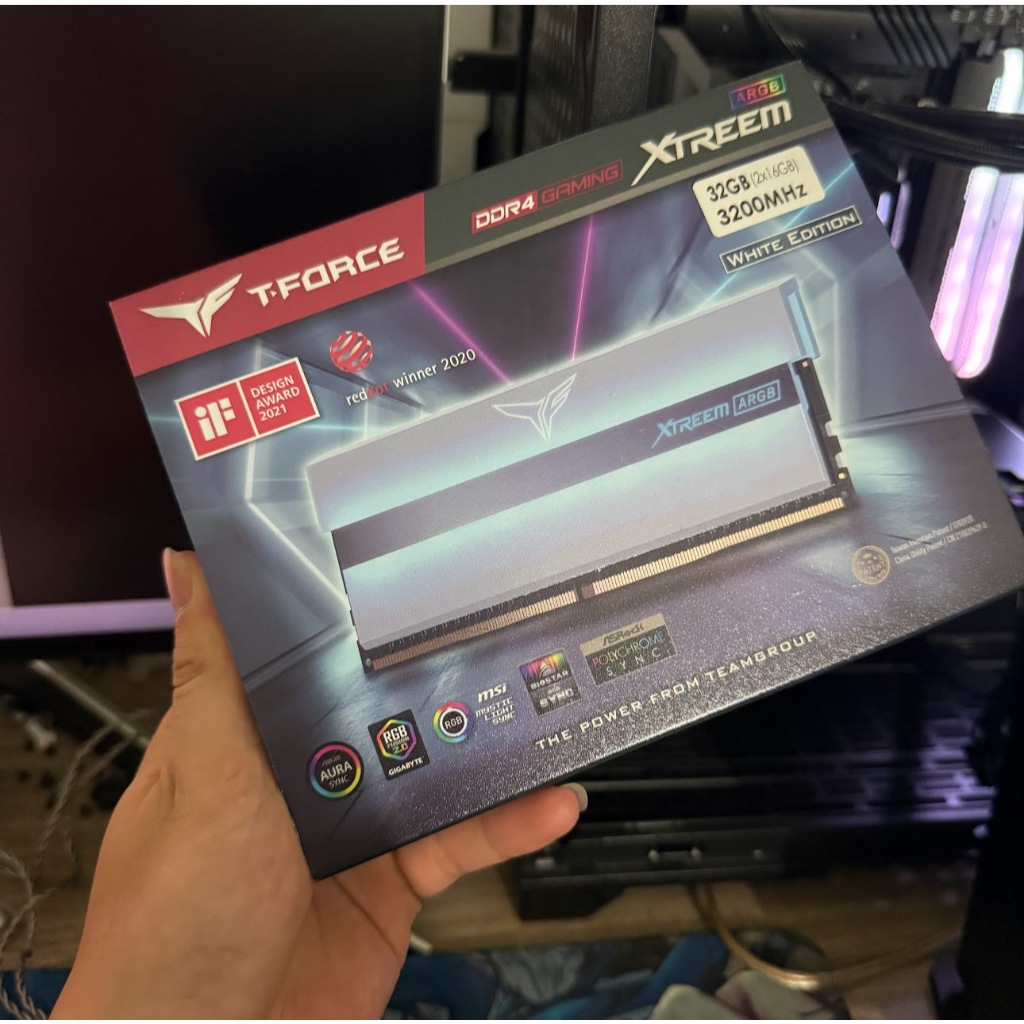 Ram máy tính DDR4 Gskill Trident Z Royal Adata Tforce Xtreem ARGB