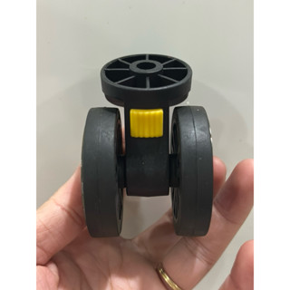 Bánh xe vali đôi có thể tháo rời, tiện dụng, dùng thay thế cho bánh tháo rời bị mất hoặc bánh cố định nhưng bị gãy mất