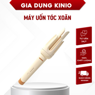 Máy Uốn Xoăn Tự Động Công Nghệ Thông Minh Cuộn Tóc Làm Phồng An Toàn KINIO
