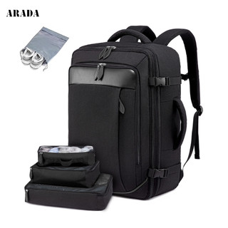 ARADA 60L Ba lô du lịch ngoài trời chống thấm nước 5 trong 1 có thể mở rộng dành cho nam và nữ