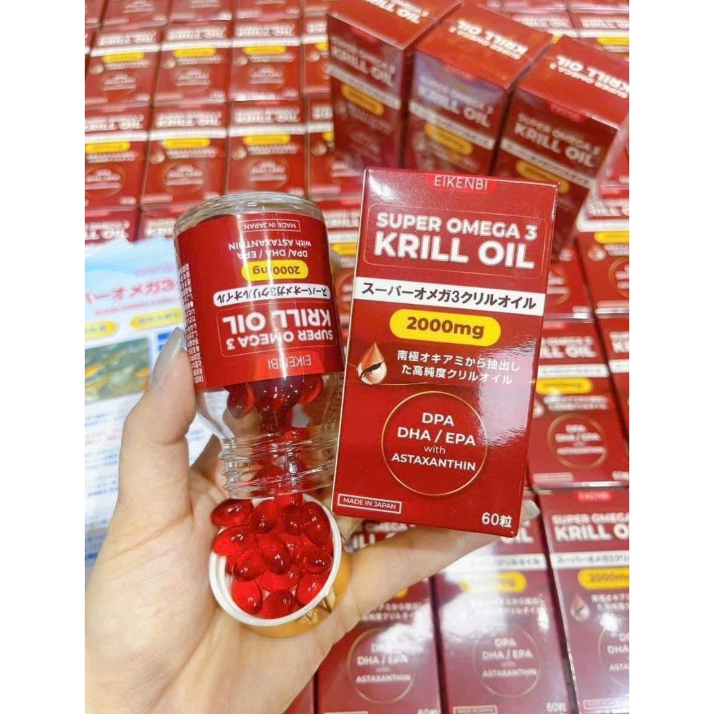 Dầu cá nhuyễn thể SUPER OMEGA 3 KRILL OIL KTIRA
