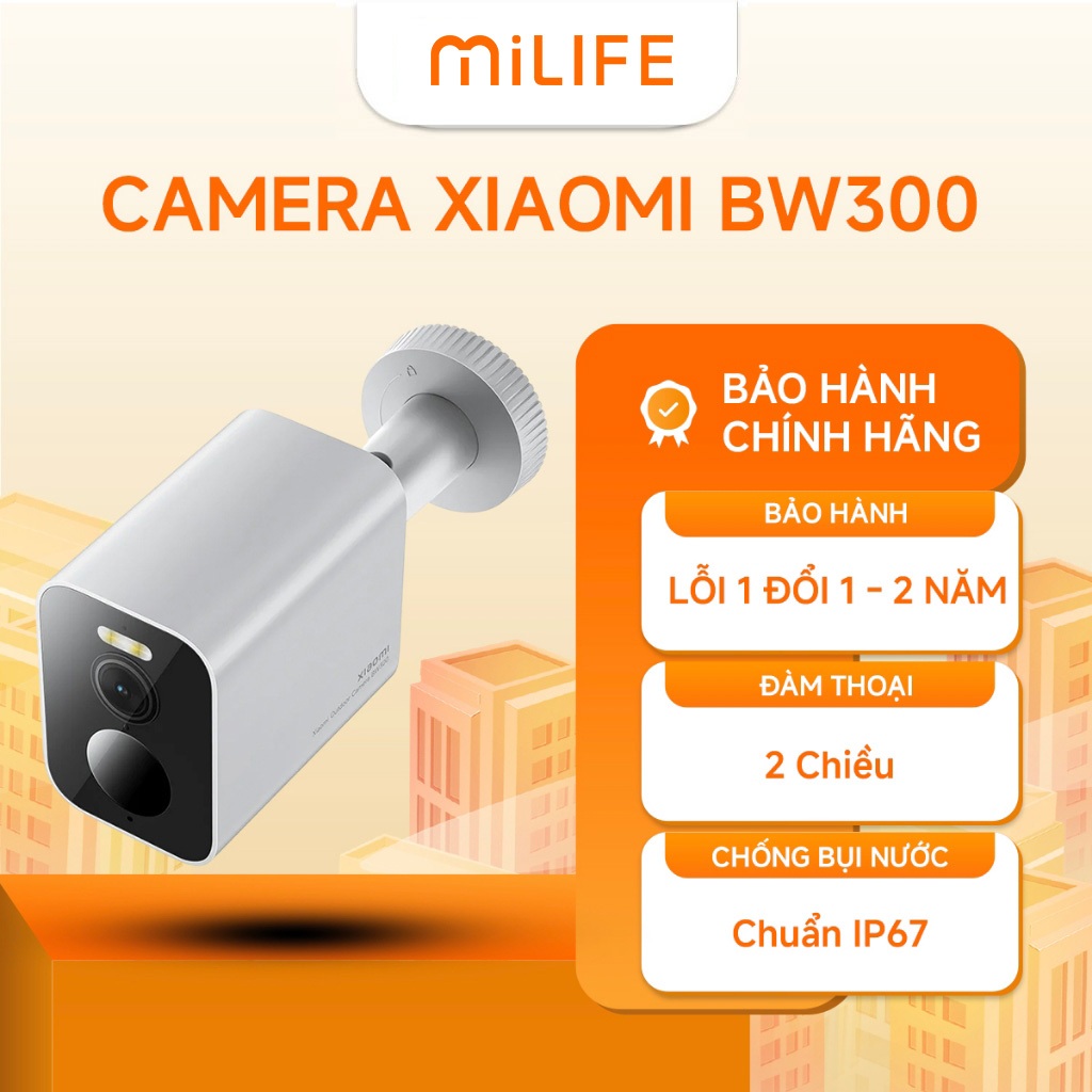 Camera Ngoài Trời 3MP Xiaomi BW300 Chính Hãng BH 2 Năm