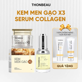    Mua 2 Tặng 2   KEM MEN GẠO X3 + SERUM YẾN 10ml + 1SỬA RỬA MẶT 40ml 