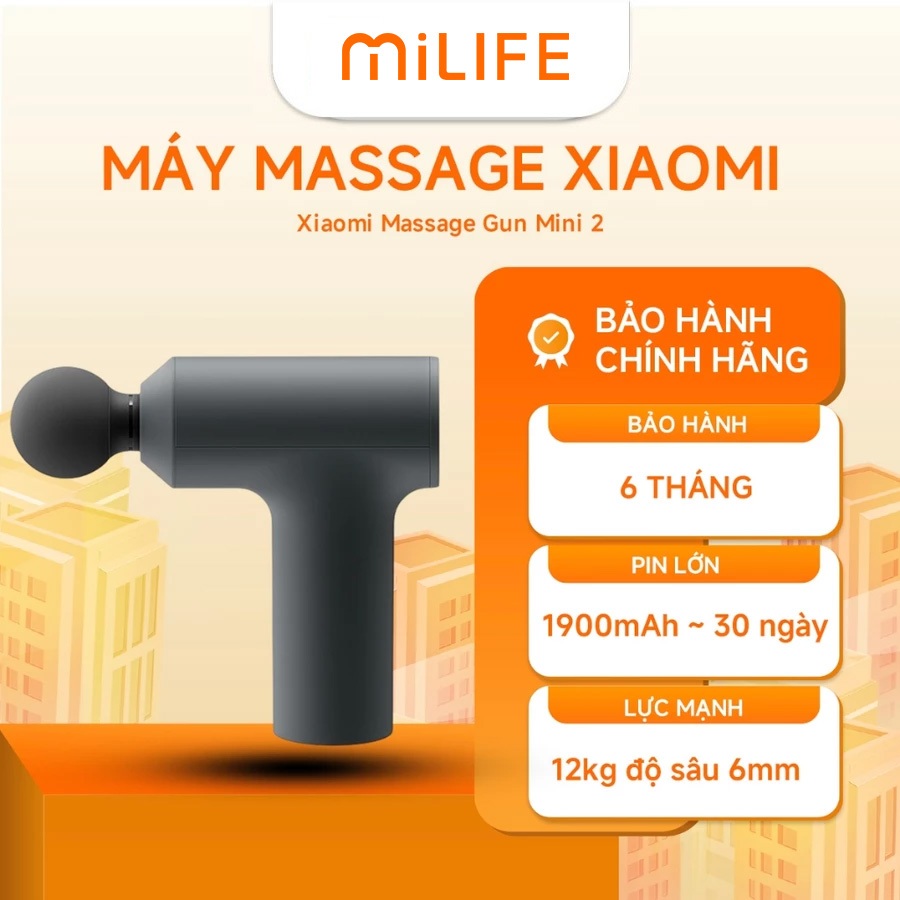 Máy Massage Cầm Tay Xiaomi Massage Gun Mini 2 BH 12 Tháng