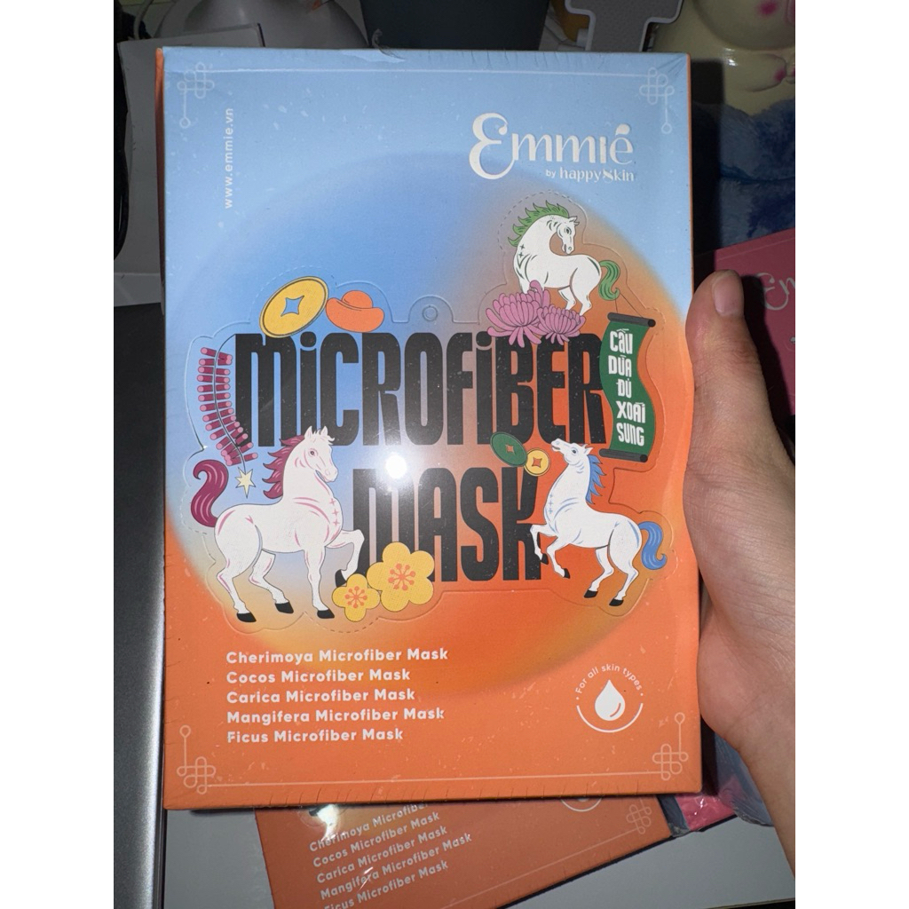 Pass nguyên hộp 10 miếng mặt nạ Emmie bản mới