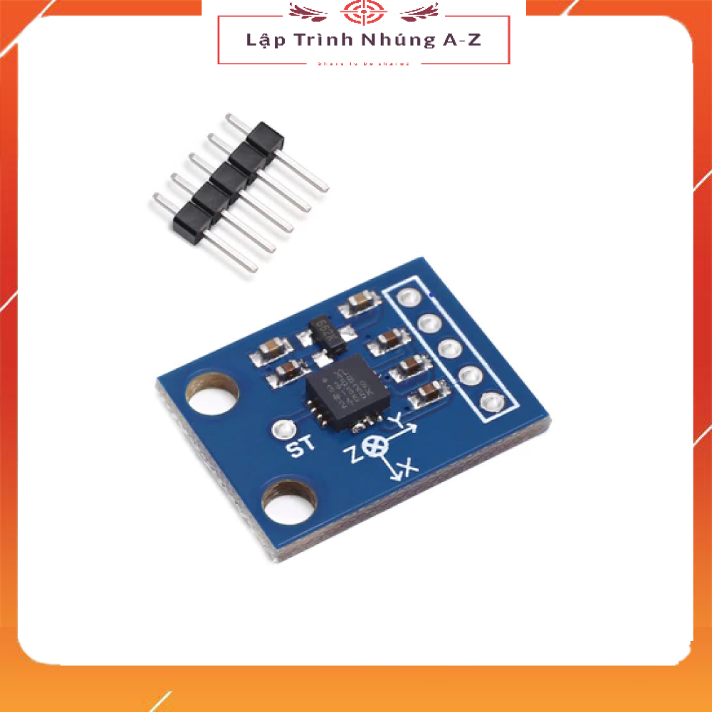 [Lập Trình Nhúng A-Z][46] Module Cảm biến Góc Nghiêng GY-61 ADXL335