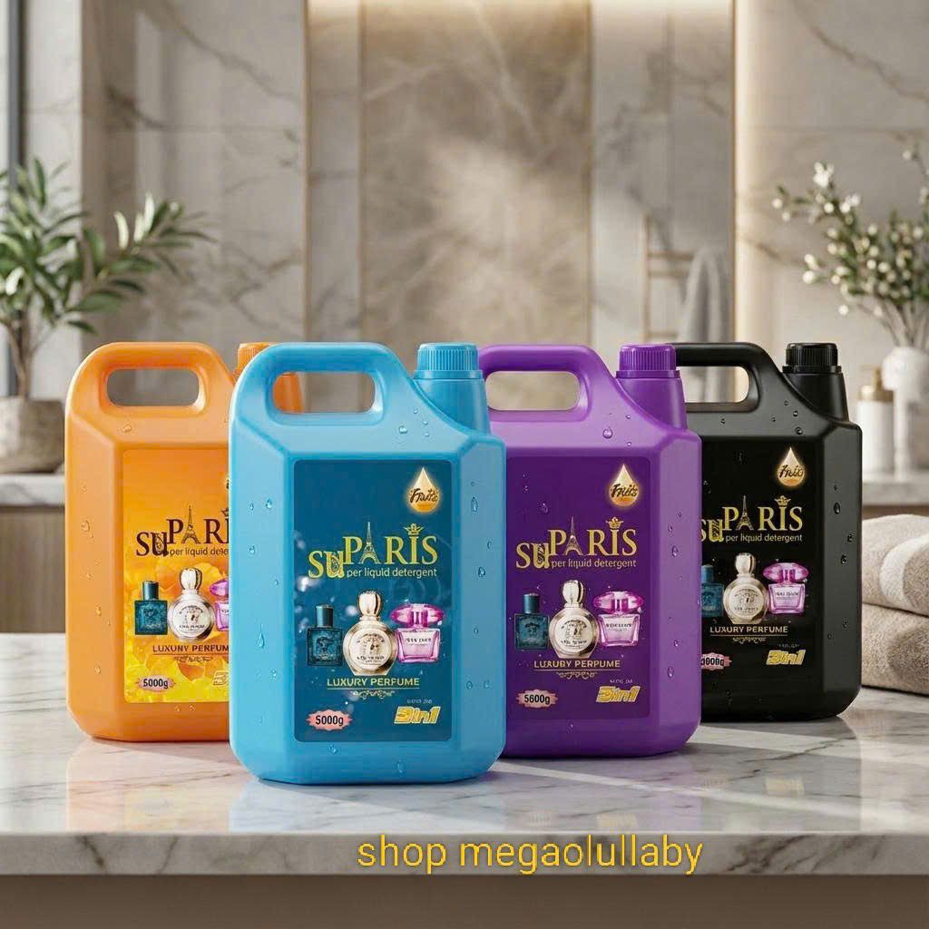 Chia sẻ: Nước Giặt Xả Pari Hương Nước Hoa 5000ml, Nước Giặt Pari, Không Hoá Chất, An Toàn Cho Da, Tẩy Siêu Sạch