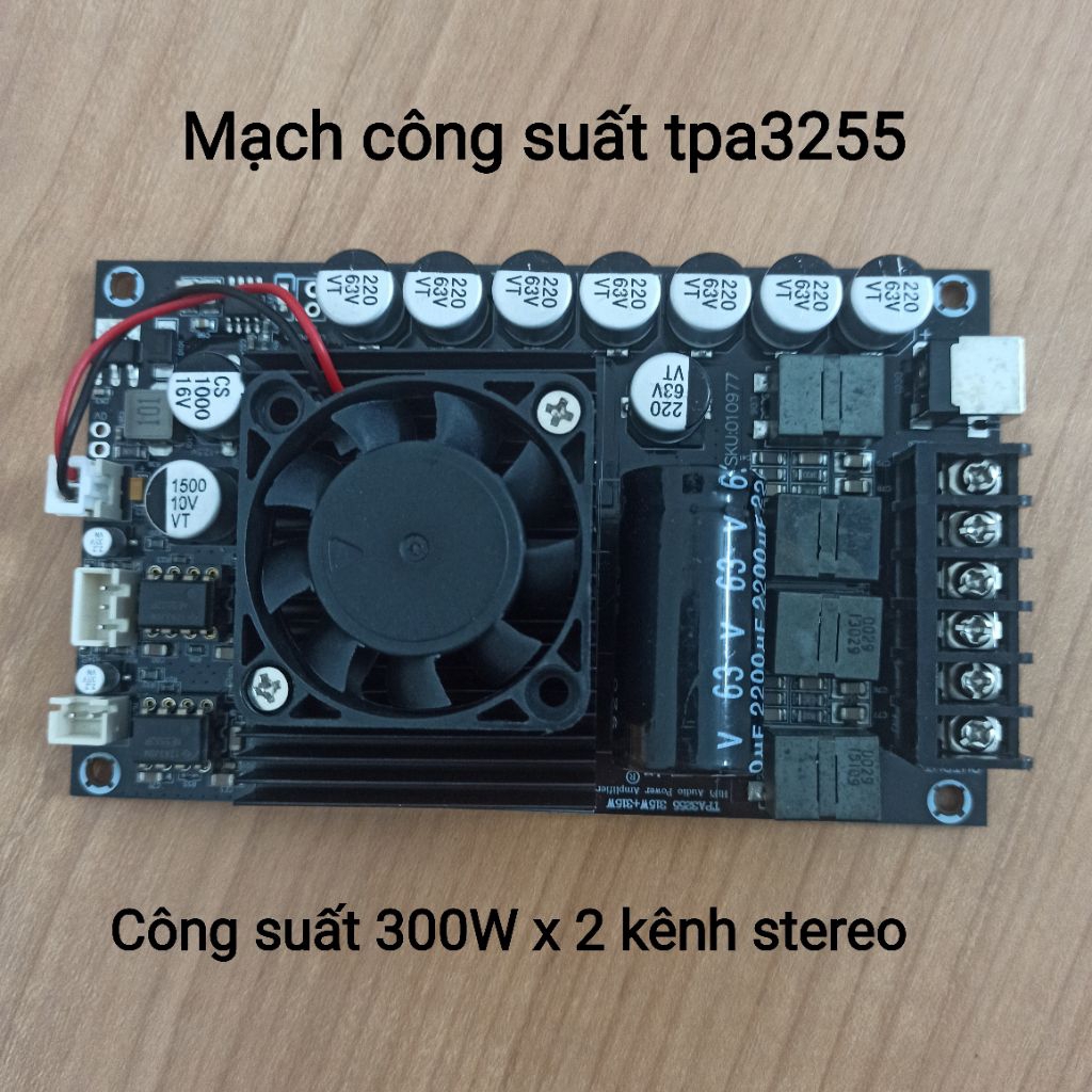 Mạch khuếch đại công suất âm thanh tpa3255 _ mạch khuếch đại âm thanh HIFI 2 kênh stereo 315w x 2