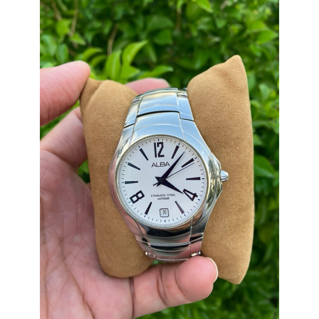 Đồng hồ Nam Alba chính hãng kính sapphire