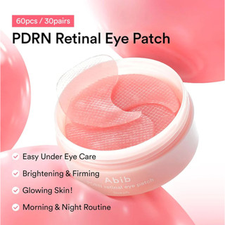 Mặt nạ mắt Abib PDRN Retinal Eye Patch Glow Jelly 60 miếng