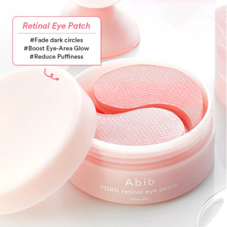 Mặt nạ mắt Abib PDRN Retinal Eye Patch Glow Jelly 60 miếng