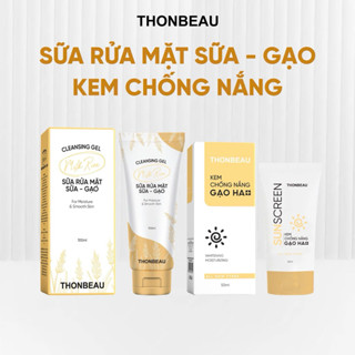  SỬA RỬA MẶT 100ML + KEM CHỐNG NẮNG 50ML 