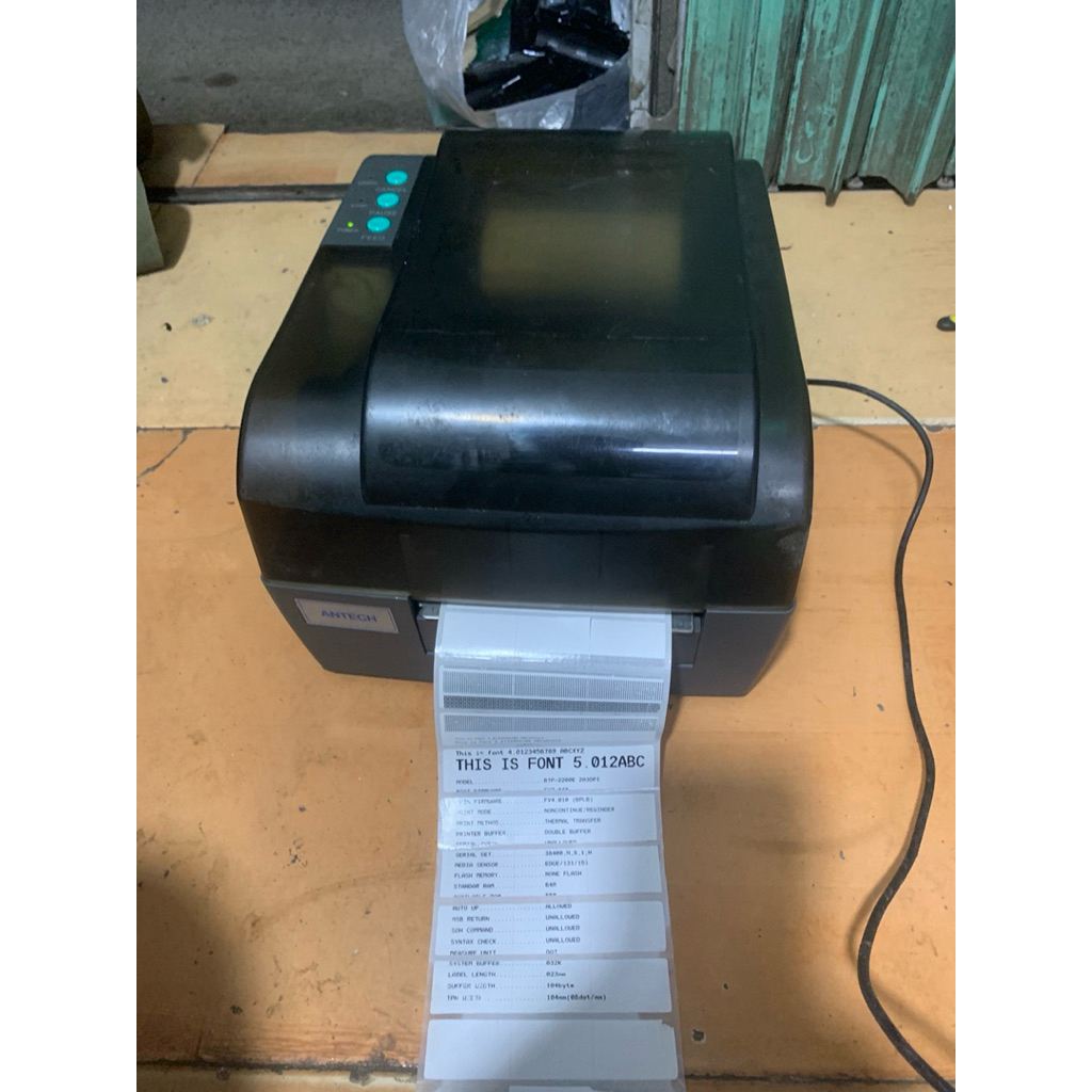 Máy in mã vạch Antech BTP-2200E Cũ