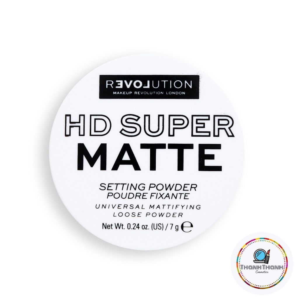 PHẤN PHỦ DẠNG BỘT REVOLUTION HD SUPER MATTE SETTING POWDER (7G)