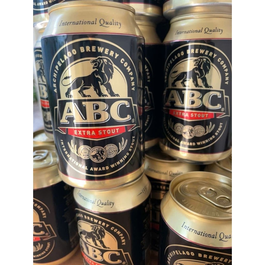 Bia đen ABC thùng 24 lon, nồng độ cồn 8%