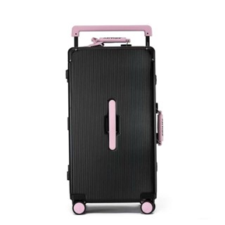 Vali kéo du lịch Trunk  Chính hãng  AIRWAY PREMIUM JAPAN 2026size 28/32L KHUNG NHÔM KHOÁ SẬP TSA