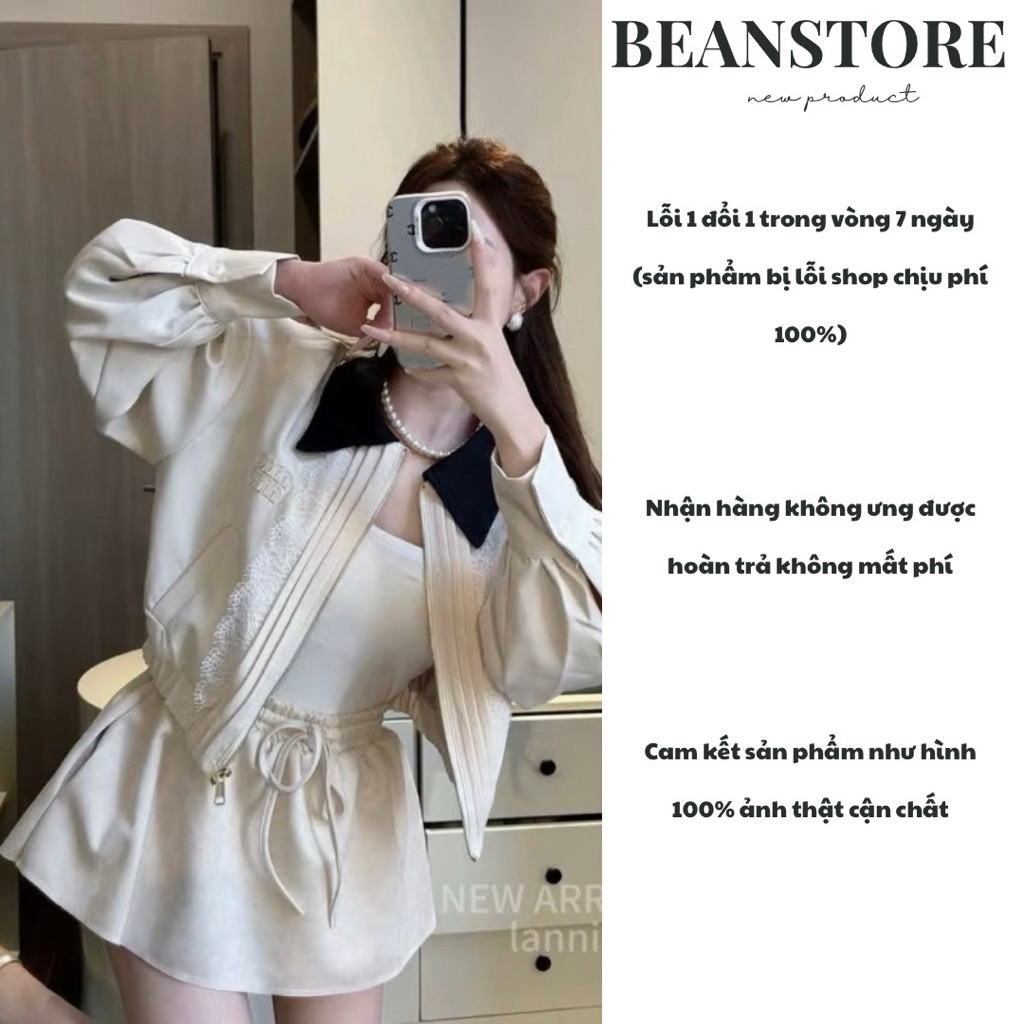 Chân Váy Nữ Chữ A chất liệu Da Lộn cạp chun dáng xoè Có quần bảo hộ CV2212 Chân váy Nữ Mini Skirts phong cách Hàn Quốc | BigBuy360 - bigbuy360.vn
