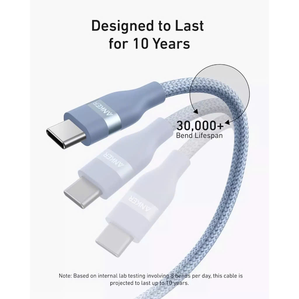 Cáp Sạc Anker Nano Dù C To C 240W