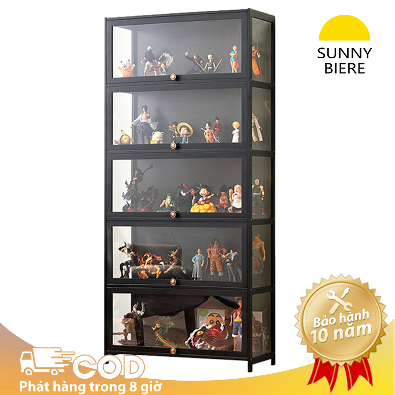 Tủ Trưng Bày Bằng Bày Tủ Kính Trong Tủ Acrylic Trong Suốt Dễ Đặt Sức Chịu Lực Mạnh Tủ Dựng Mô Hình