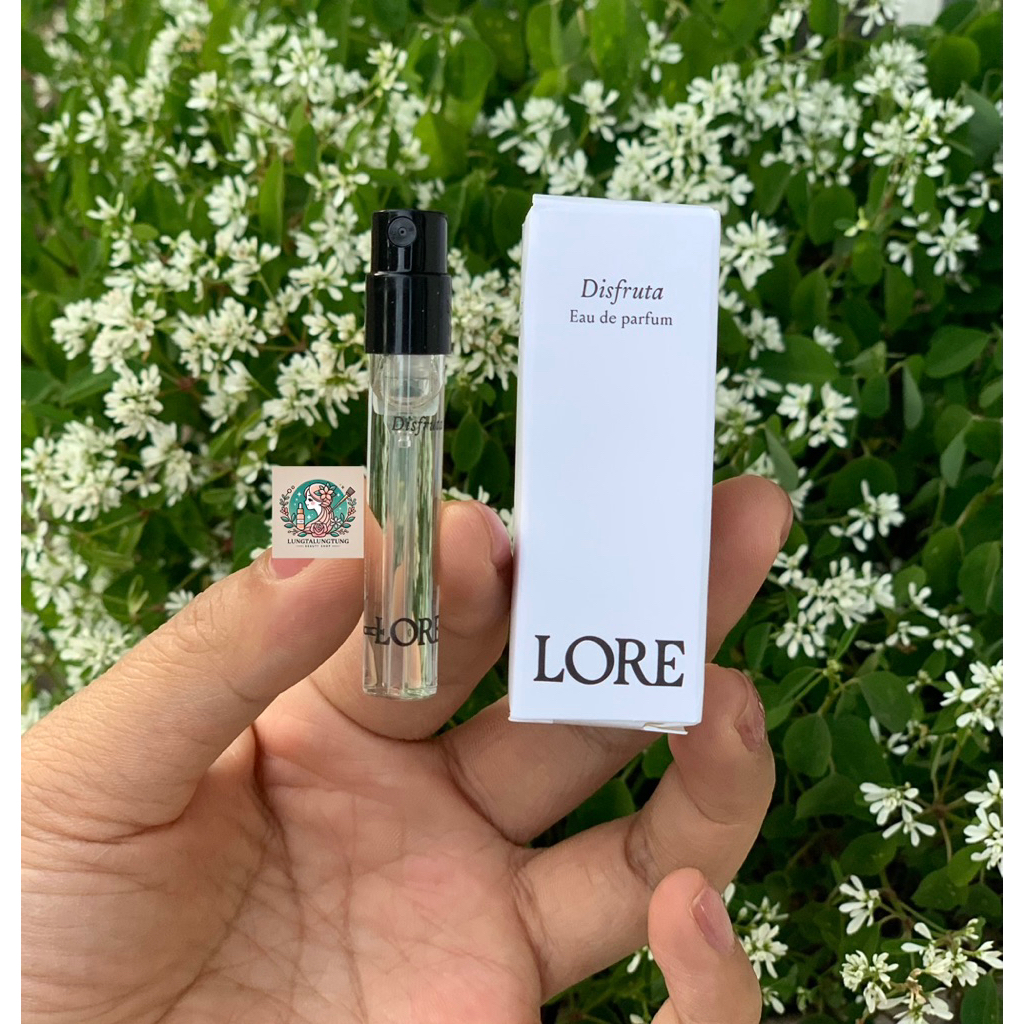 Vial 1,5ml - LORE  Disfruta Eau de Parfum with Mezcal