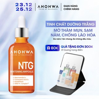  Serum Tinh Chất Dưỡng Trắng Da AHOHWA Whitening Ampoule NTG 50ml - Mờ Thâm Mụn Sạm Nám Tàn Nhang 