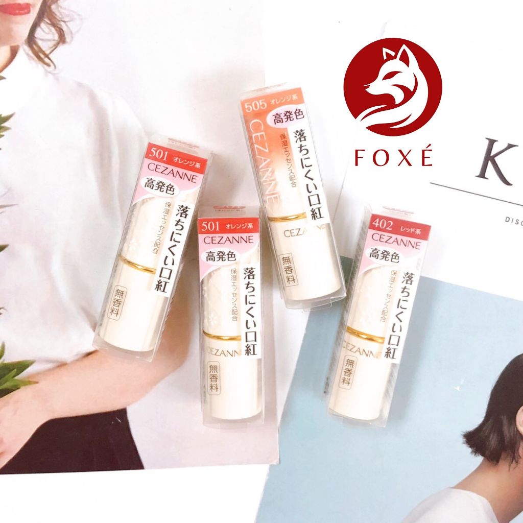 Son Cezanne Melty Lip Color Shield Nhật Bản, nhiều dưỡng 3.7g