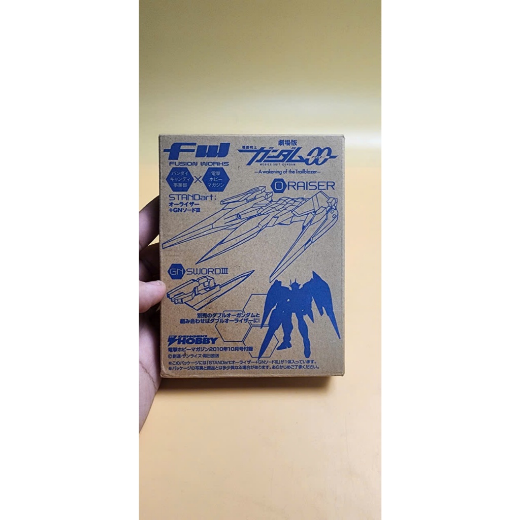 (MÔ HÌNH NEW) DENGEKI HOBBY GUNDAM STANDART 00 RAISER BẢN NEW