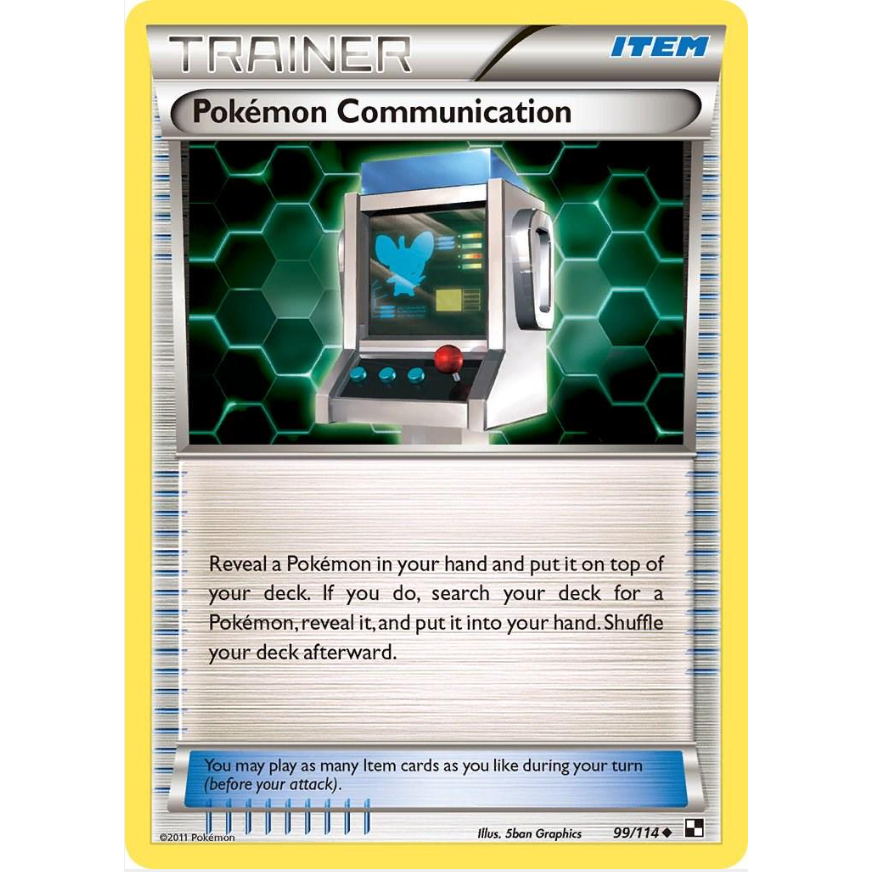 [Thẻ bài Pokemon TCG] Pokemon Communication - 99/114 - Uncommon