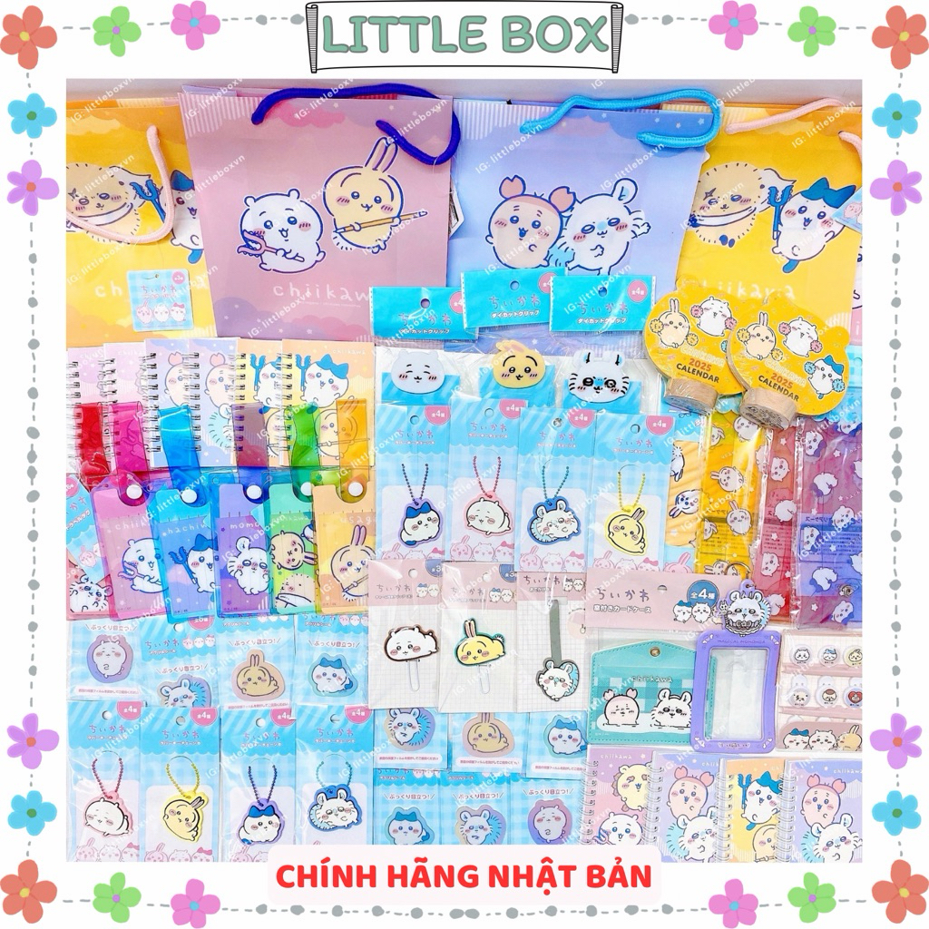 [Chính hãng Nhật] Tổng hợp văn phòng phẩm Chiikawa Chính hãng Nhật Bản