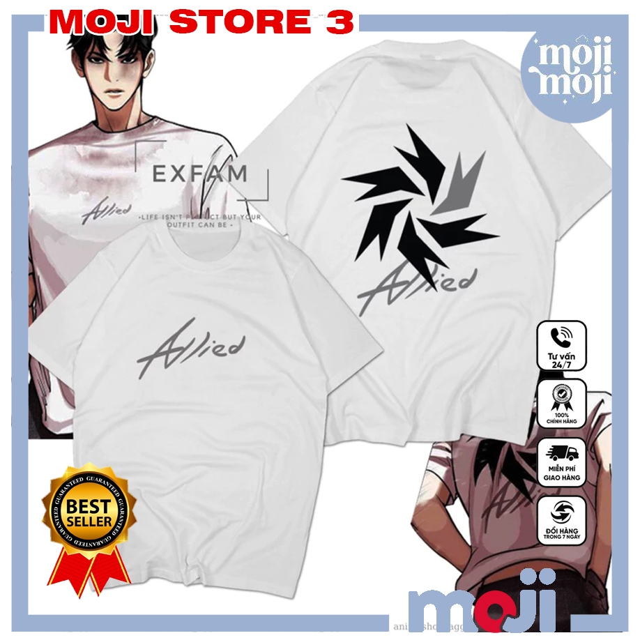 Áo thun Lookism allied Park Hyung Seok - BL TÊN TRUYỆN MANHWA - Passion - Chainsaw Man cực chất giá 