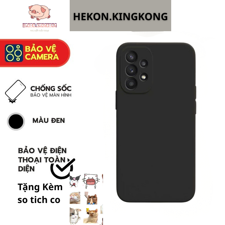 ỐP LƯNG SAMSUNG A32 4G/5G - A72 - A52/ A52S 5G| TPU MỀM DẺO - HEKON.KINGKONG
