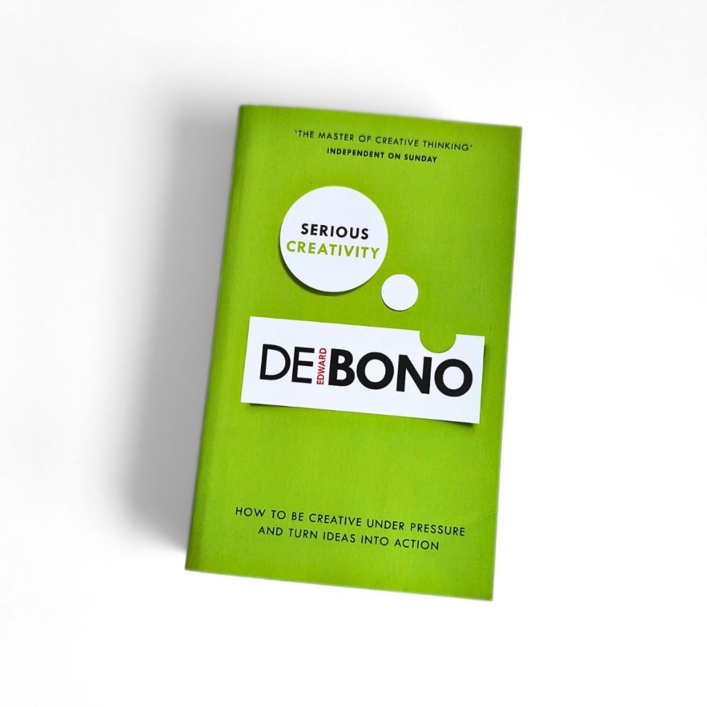 Sách - Serious Creativity by Edward de Bono ( Khu Vườn Sách )